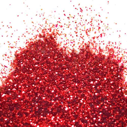 Barco Flitter Glitter - Scarlet - Click Image to Close